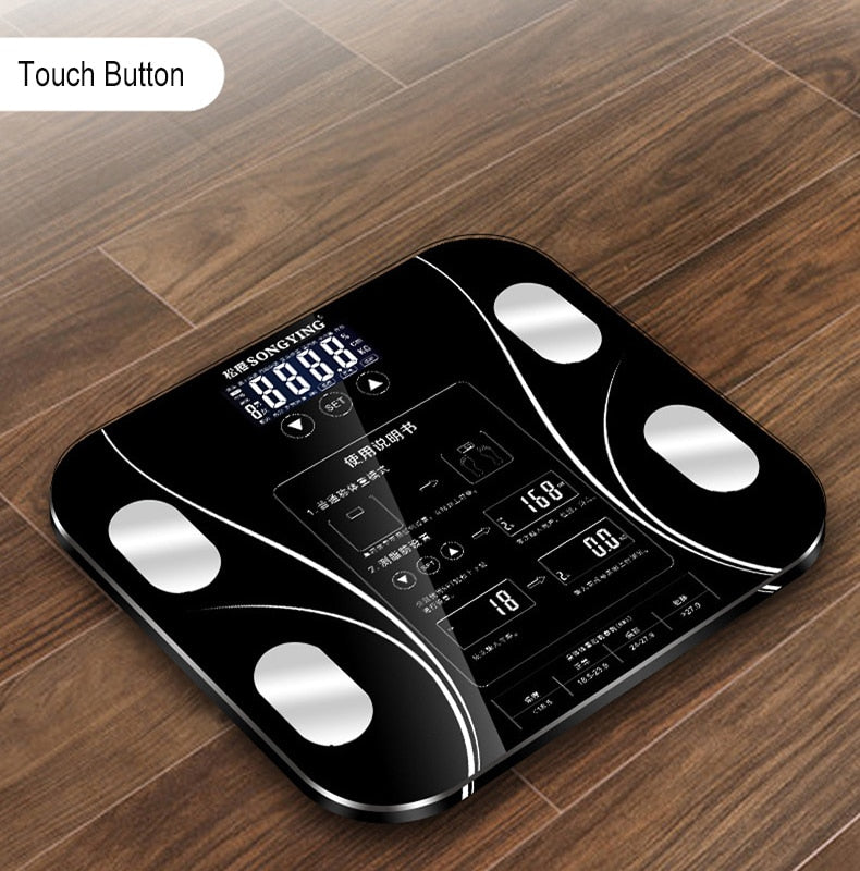 Body Index Electronic Smart Weighing Scales Bathroom Body Fat bmi Scale Digital Human Weight Mi Scales Floor lcd display