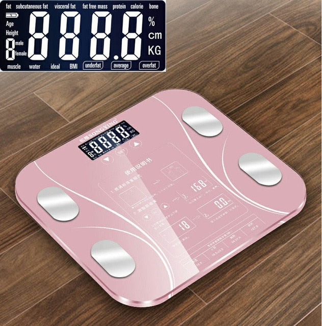 Body Index Electronic Smart Weighing Scales Bathroom Body Fat bmi Scale Digital Human Weight Mi Scales Floor lcd display