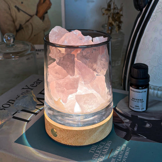 Fireless aromatherapy crystal stone ornaments Valentine's Day gift birthday gift crystal fragrance home bedroom long-lasting fragrance stone